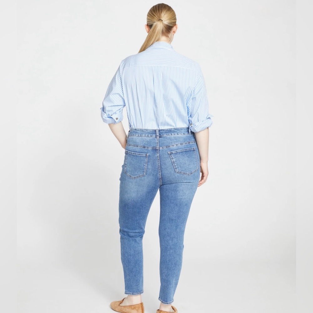 NWT! | UNIVERSAL STANDARD Seine High Rise Skinny Jeans, Vintage Indigo, Size 8 🩵 - Picture 15 of 16